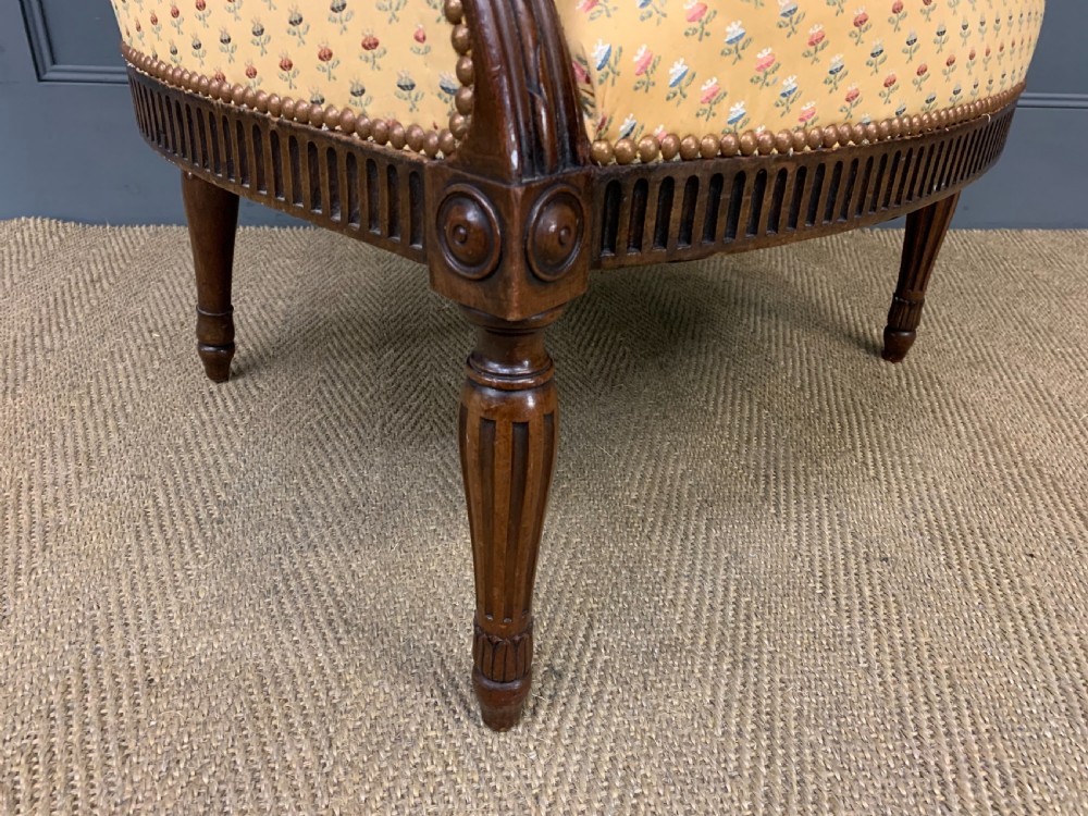 Upholstered Neo-Classical Design Armchair View XIII