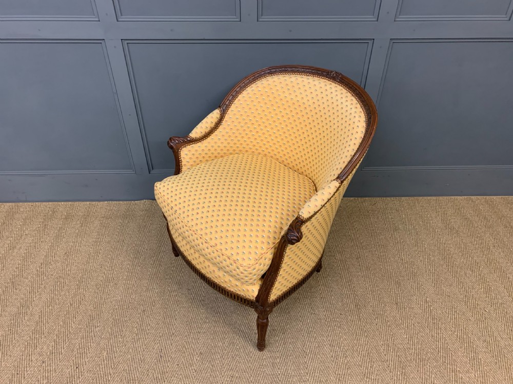 Upholstered Neo-Classical Design Armchair View XIV
