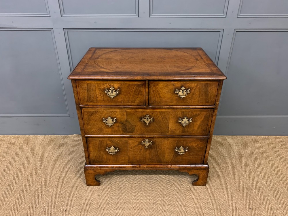 Early Georgian Walnut Bachelors Chest
