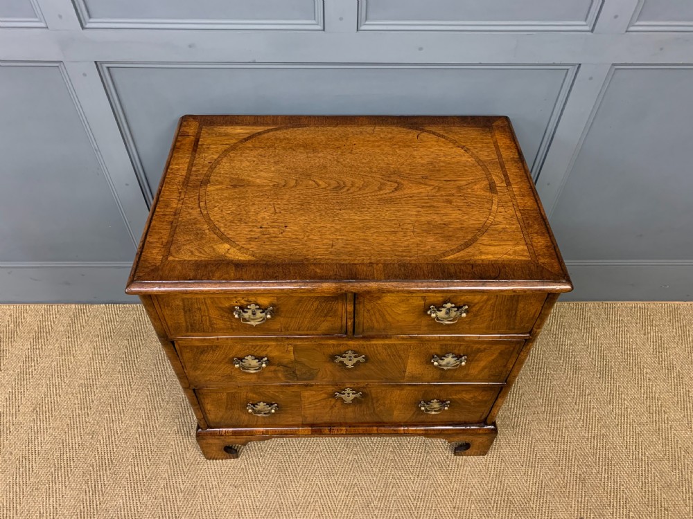 Early Georgian Walnut Bachelors Chest View II