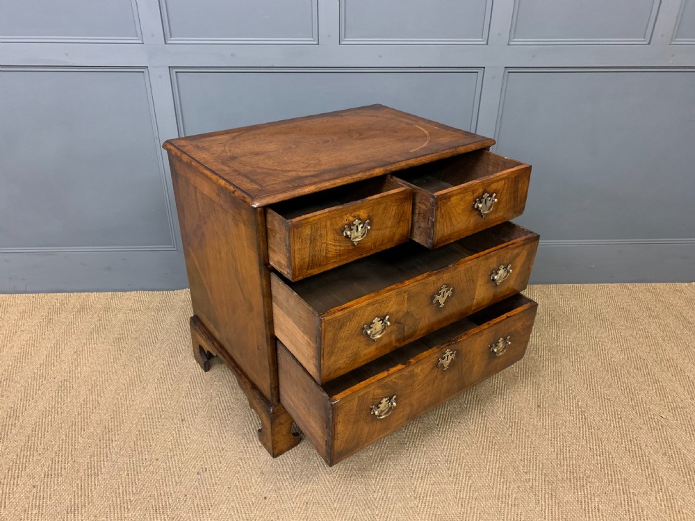 Early Georgian Walnut Bachelors Chest View IV