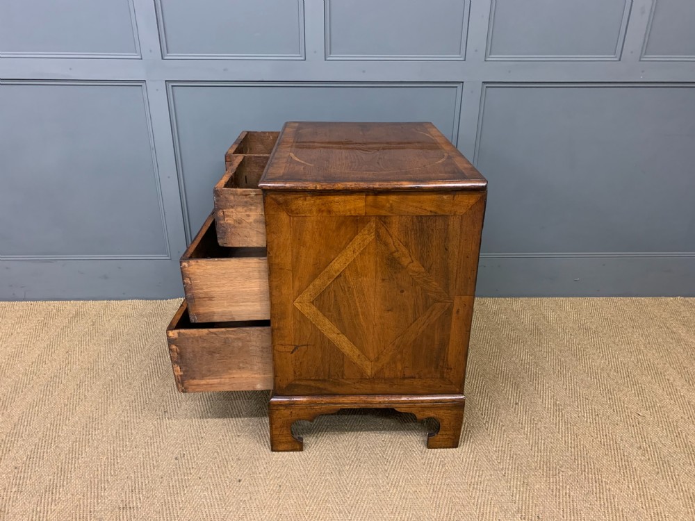 Early Georgian Walnut Bachelors Chest View V