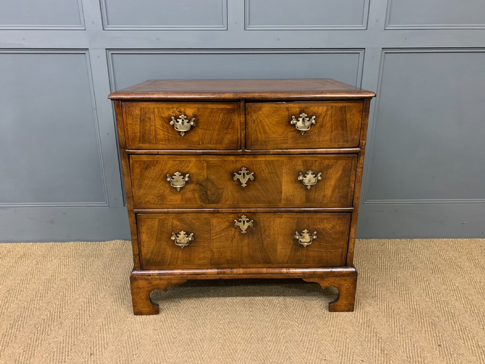 Early Georgian Walnut Bachelors Chest View VI