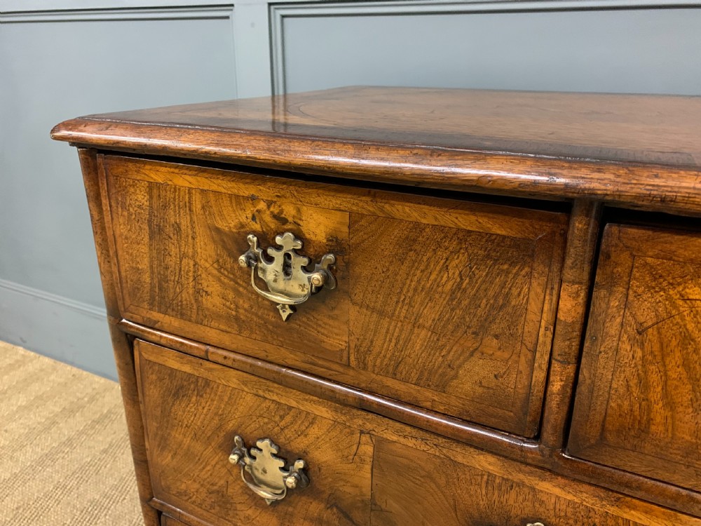 Early Georgian Walnut Bachelors Chest View VII