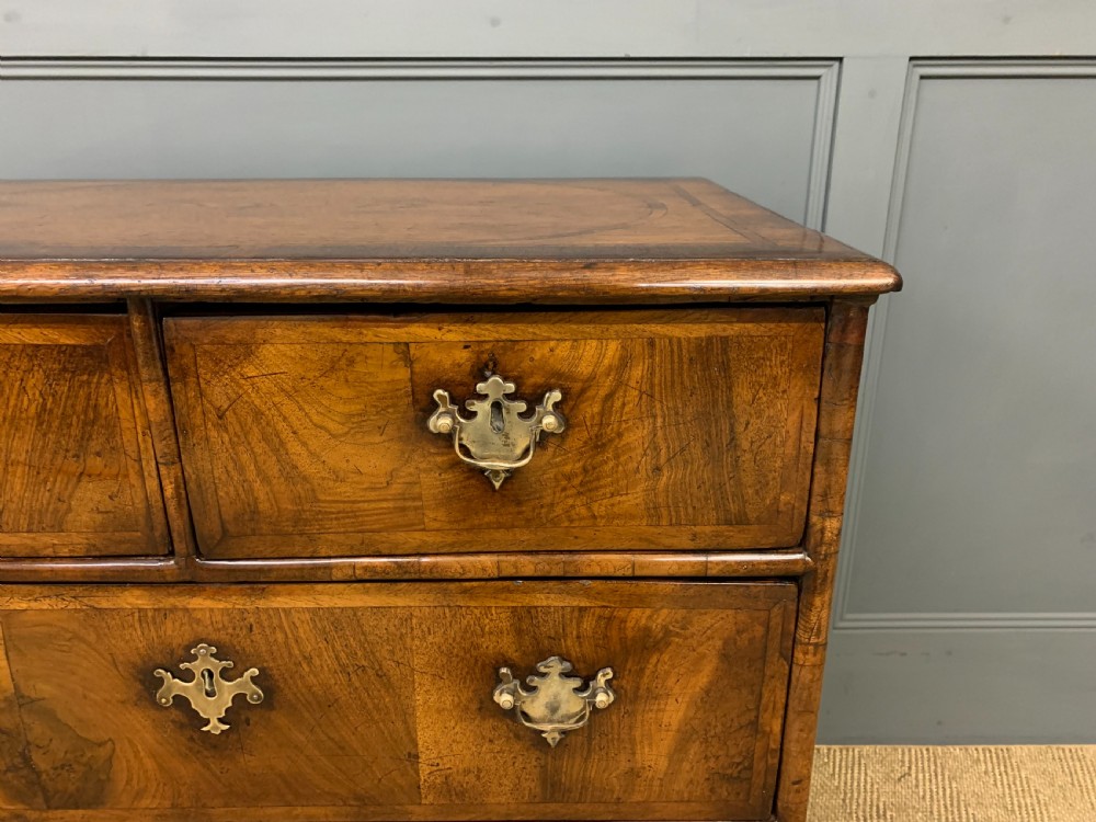 Early Georgian Walnut Bachelors Chest View VIII