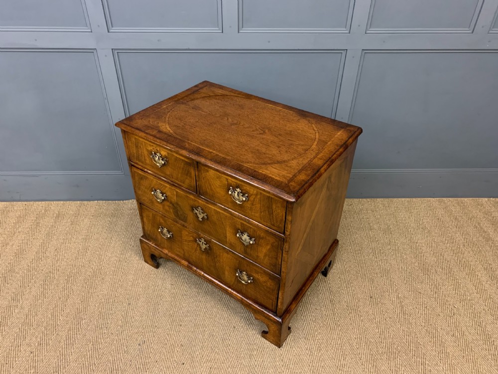 Early Georgian Walnut Bachelors Chest View XIII