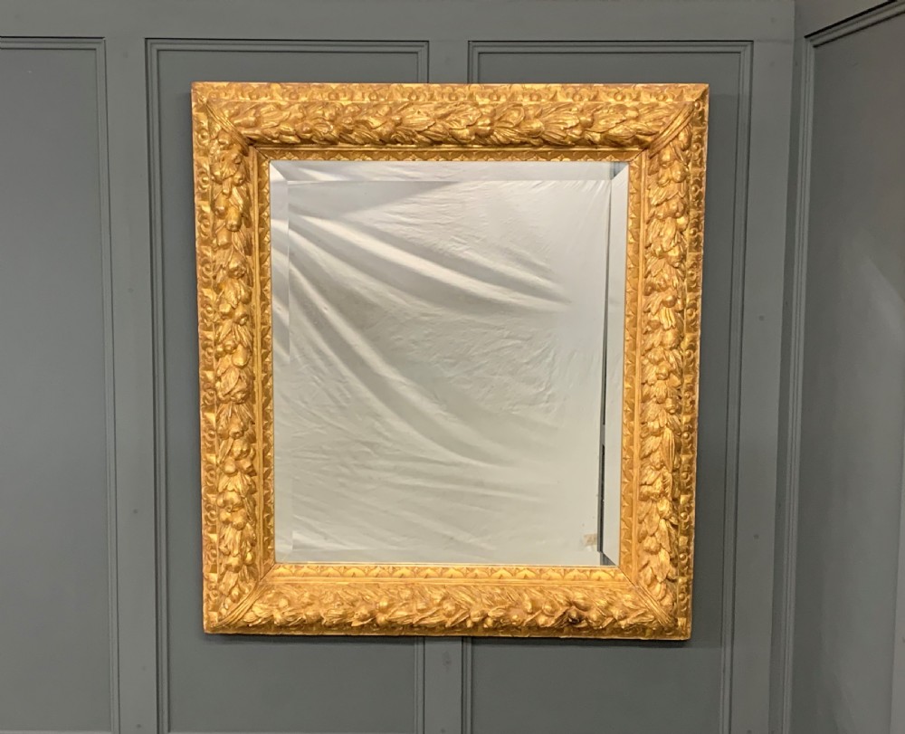 19th Century Gilt Wall Mirror View II