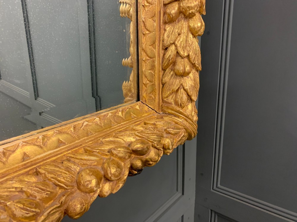 19th Century Gilt Wall Mirror View VIII