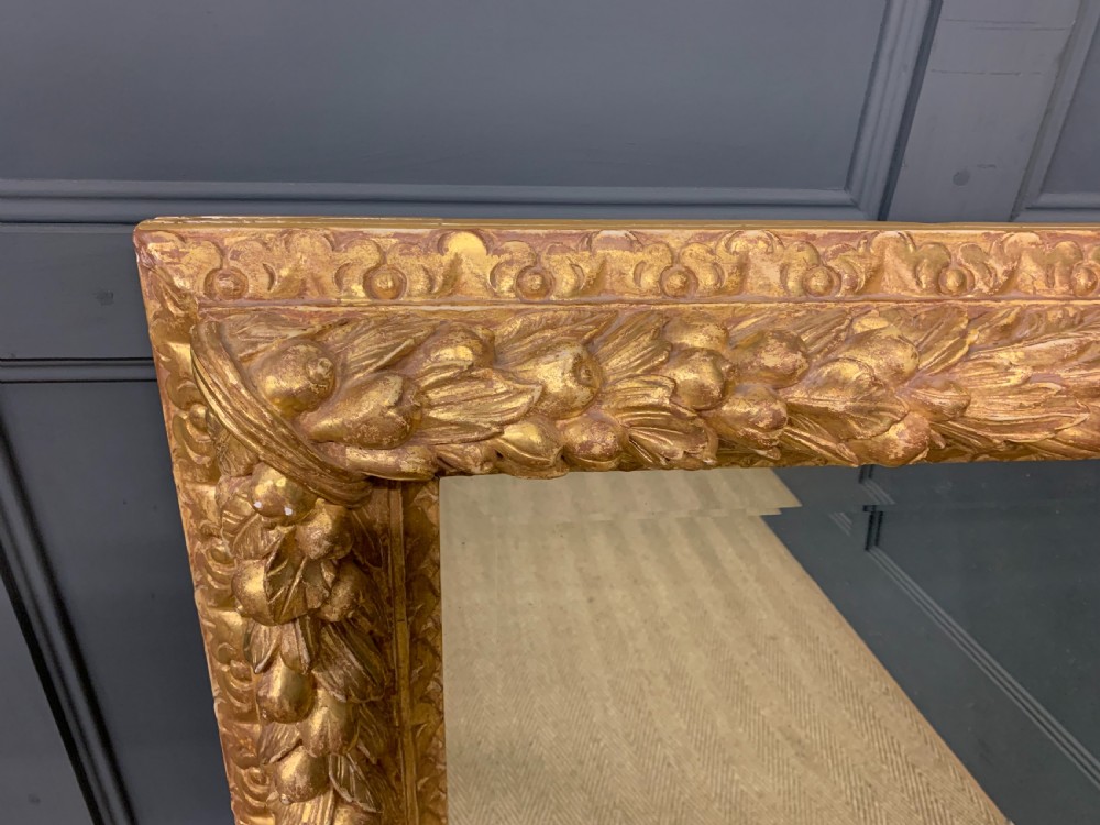 19th Century Gilt Wall Mirror View IX