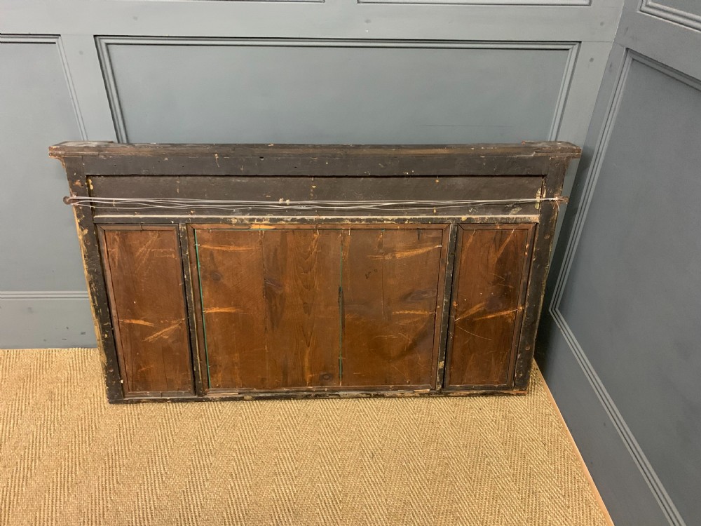 Regency Triple Plate Gilt Overmantle Mirror View V