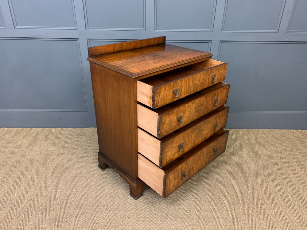 Waring and Gillow Art Deco Burr Walnut Chest of Drawers View V