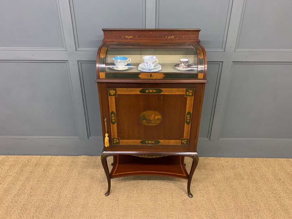 Hand Painted Bijouterie Cabinet View V