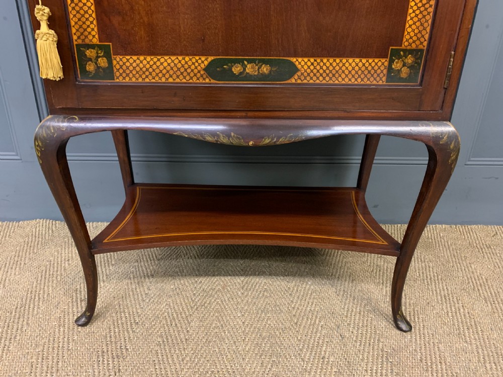 Hand Painted Bijouterie Cabinet View X