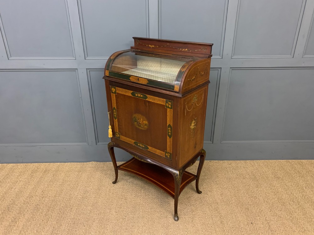 Hand Painted Bijouterie Cabinet View XVI