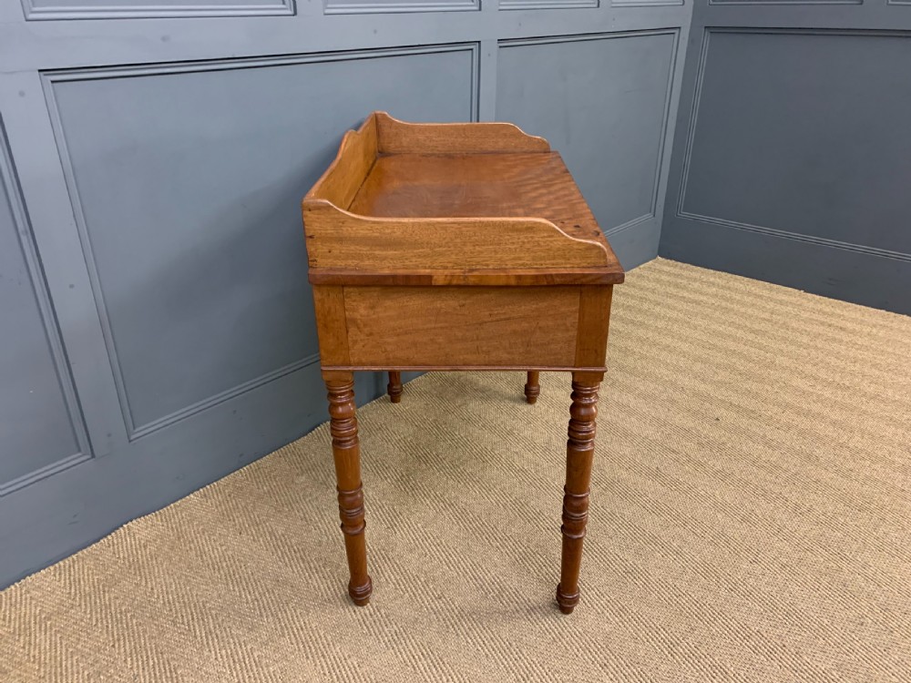 Victorian Mahogany 2 Drawer Side Table View VIII