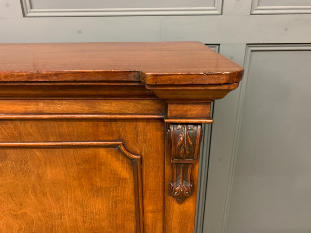 Victorian Mahogany Collectors Cabinet View V