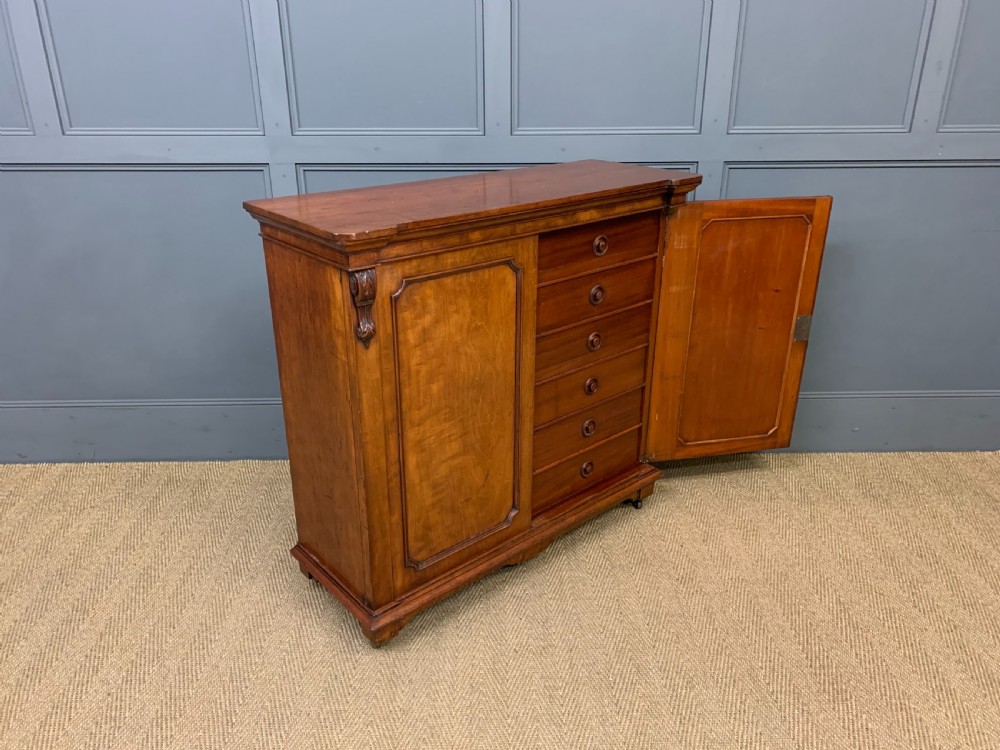Victorian Mahogany Collectors Cabinet View XIII