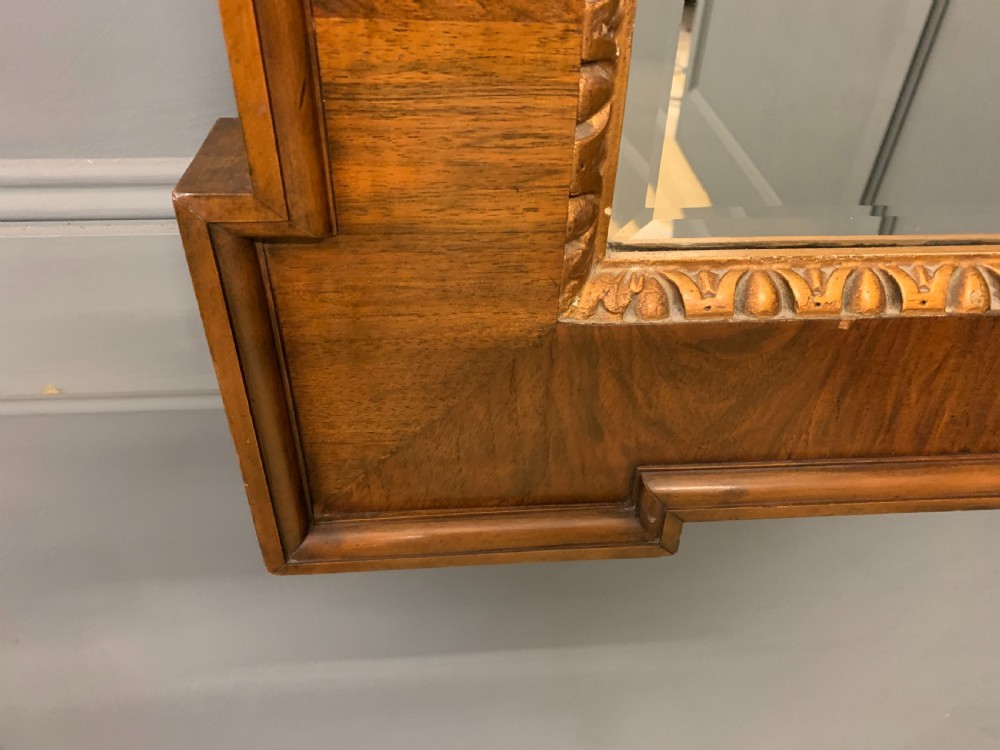 Walnut and Gilt Wall Mirror View IV