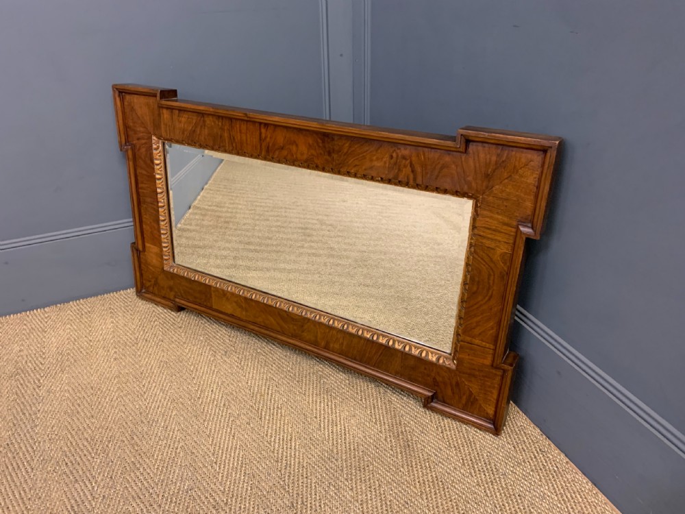 Walnut and Gilt Wall Mirror View V