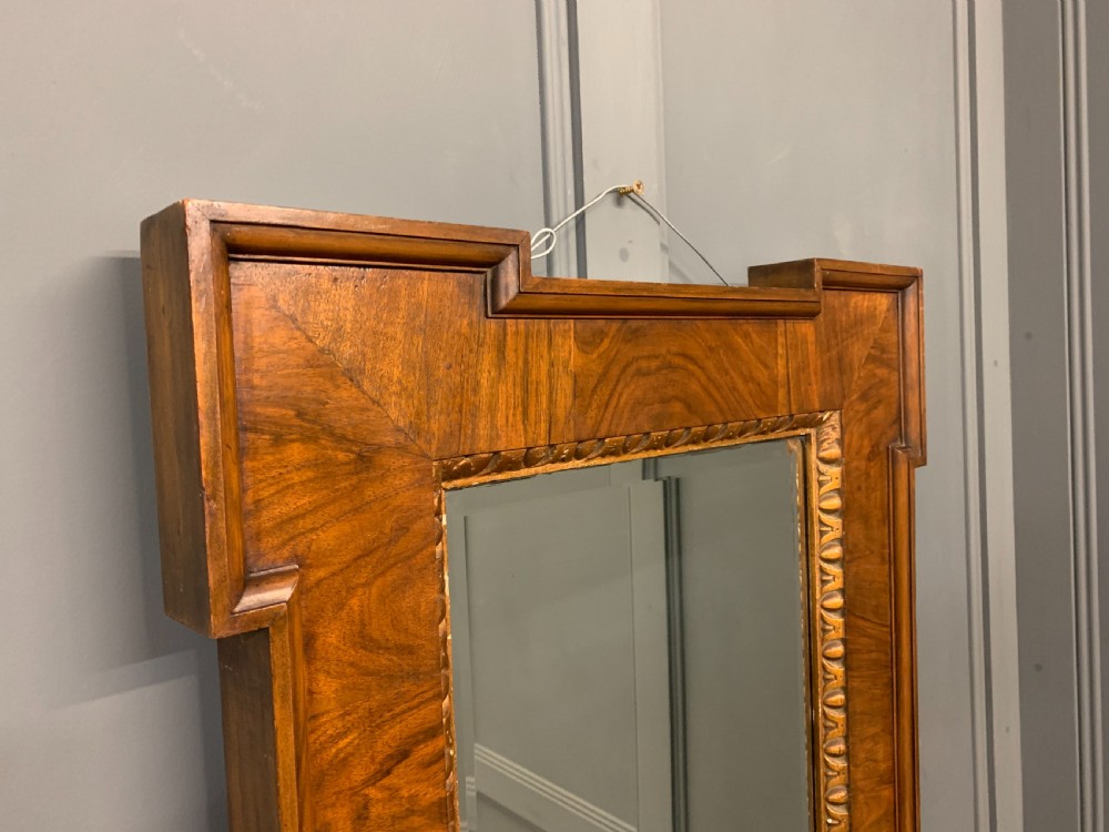 Walnut and Gilt Wall Mirror View VIII