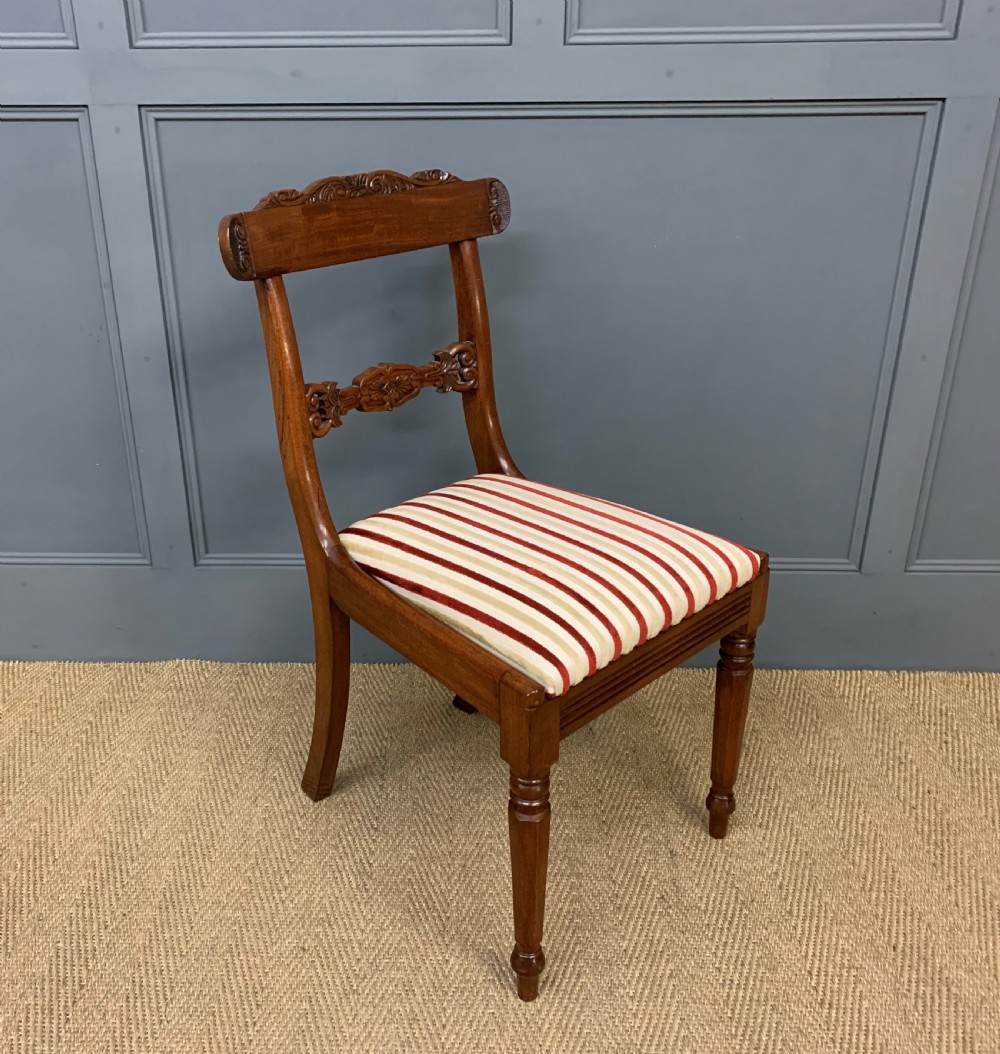 Set of 10 William IV Mahogany Dining Chairs View XXII