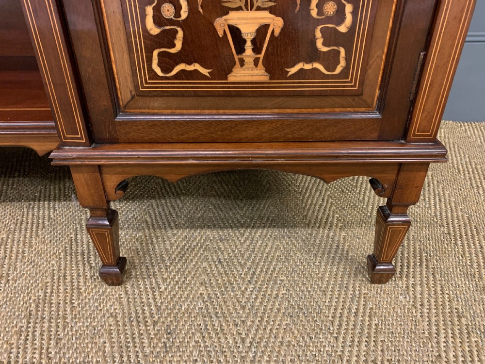 Substantial Inlaid Mahogany Parlour Cabinet View XIII