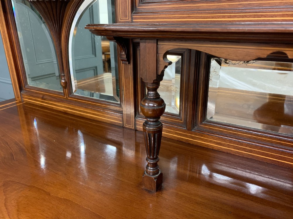 Substantial Inlaid Mahogany Parlour Cabinet View XVI