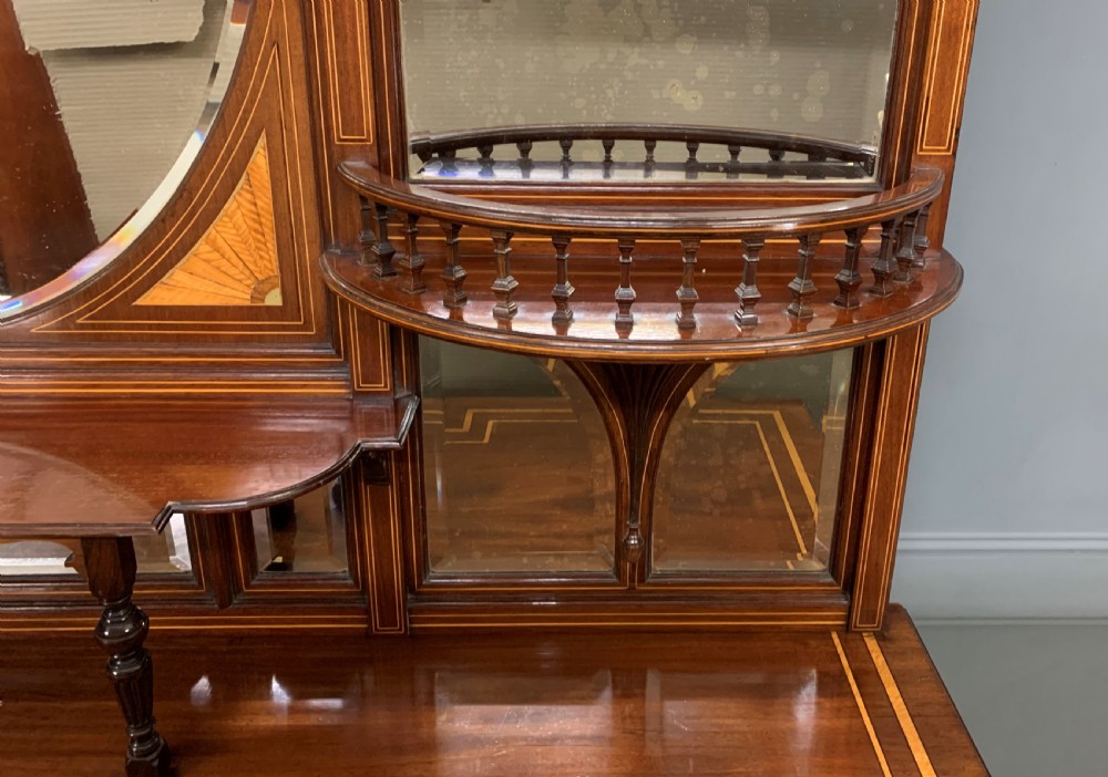 Substantial Inlaid Mahogany Parlour Cabinet View XVIII