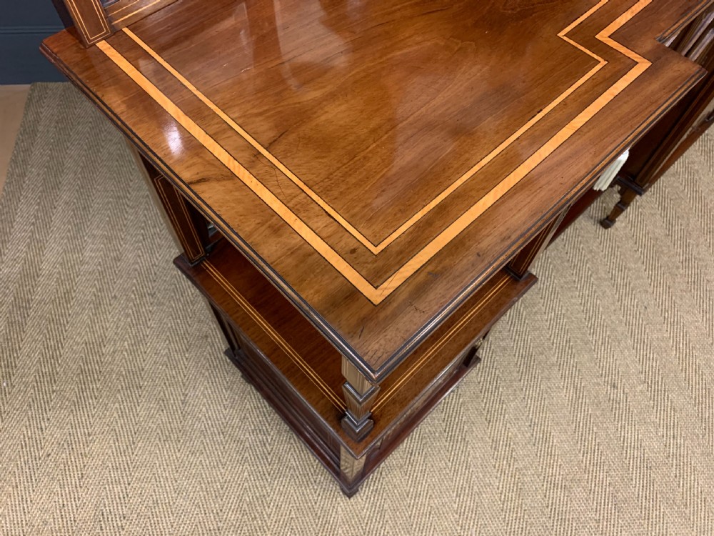 Substantial Inlaid Mahogany Parlour Cabinet View XXII