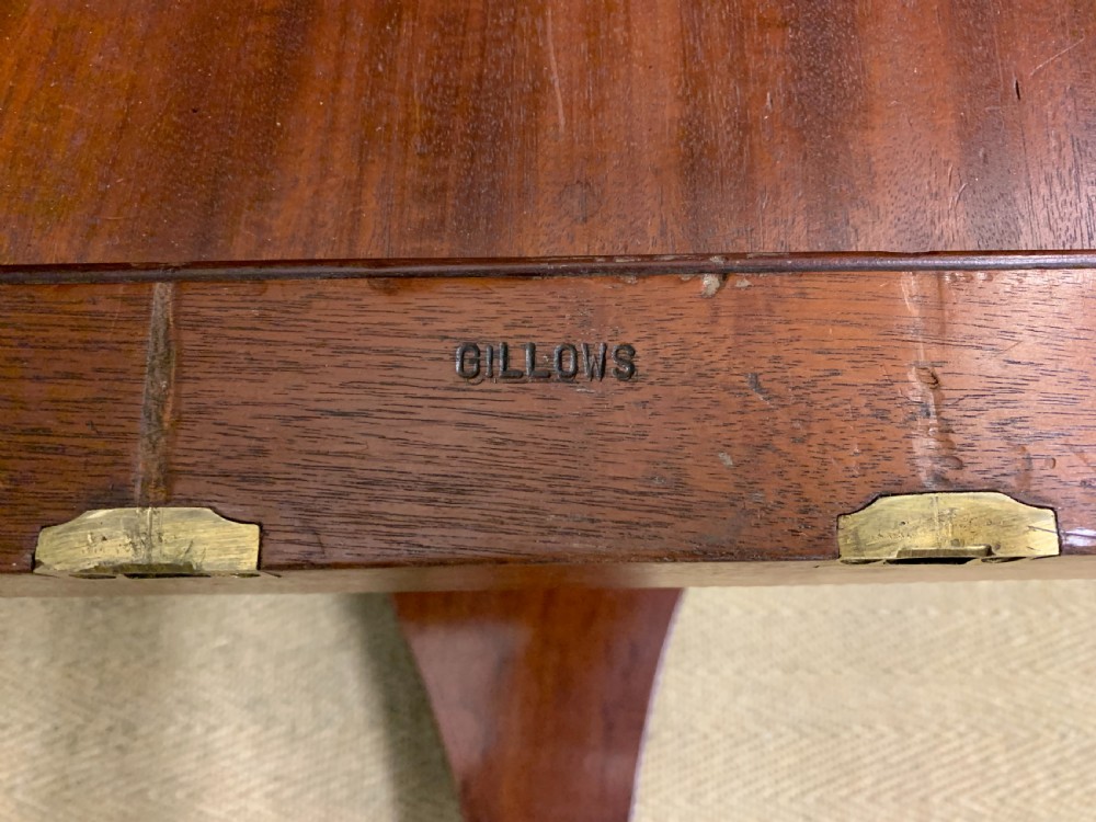 William IV Figured Mahogany Supper Table by Gillows View IV