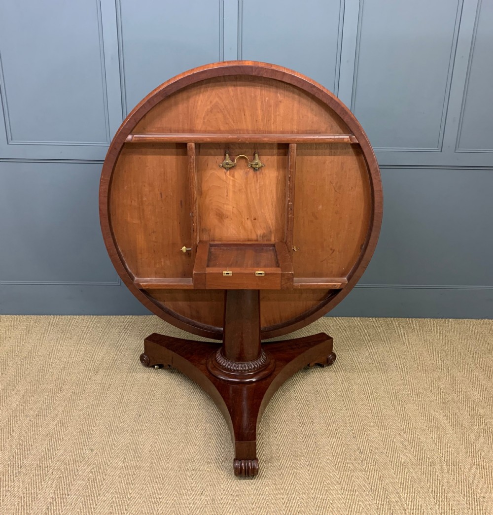 William IV Figured Mahogany Supper Table by Gillows View XII