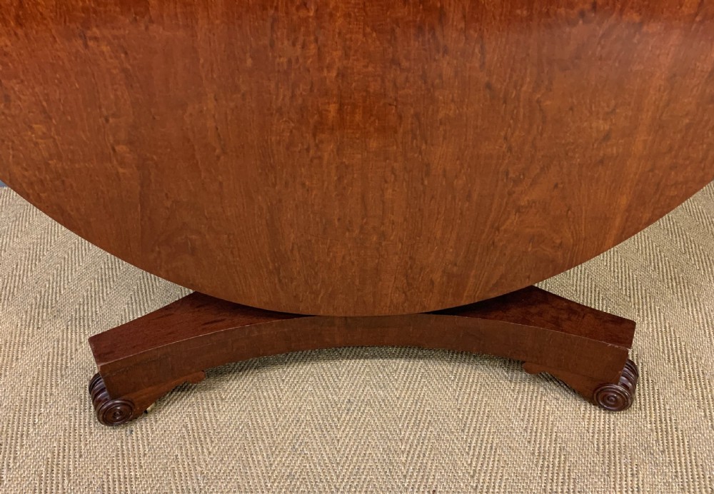 William IV Figured Mahogany Supper Table by Gillows View XIII