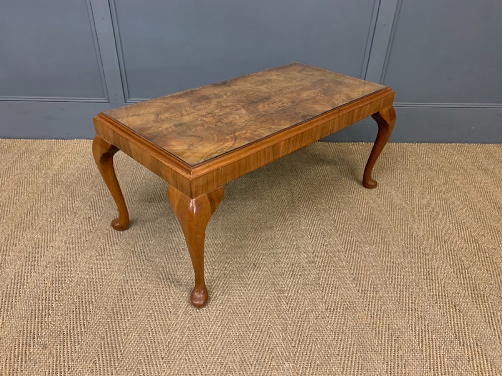 Burr Walnut Coffee Table