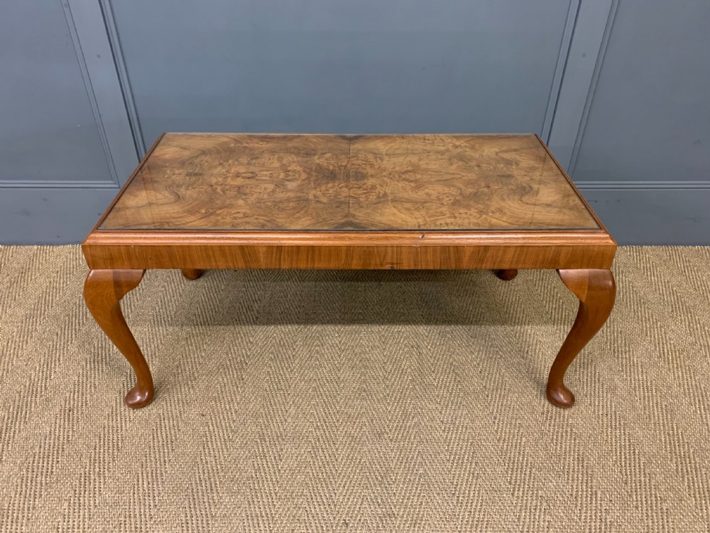 Burr Walnut Coffee Table View II