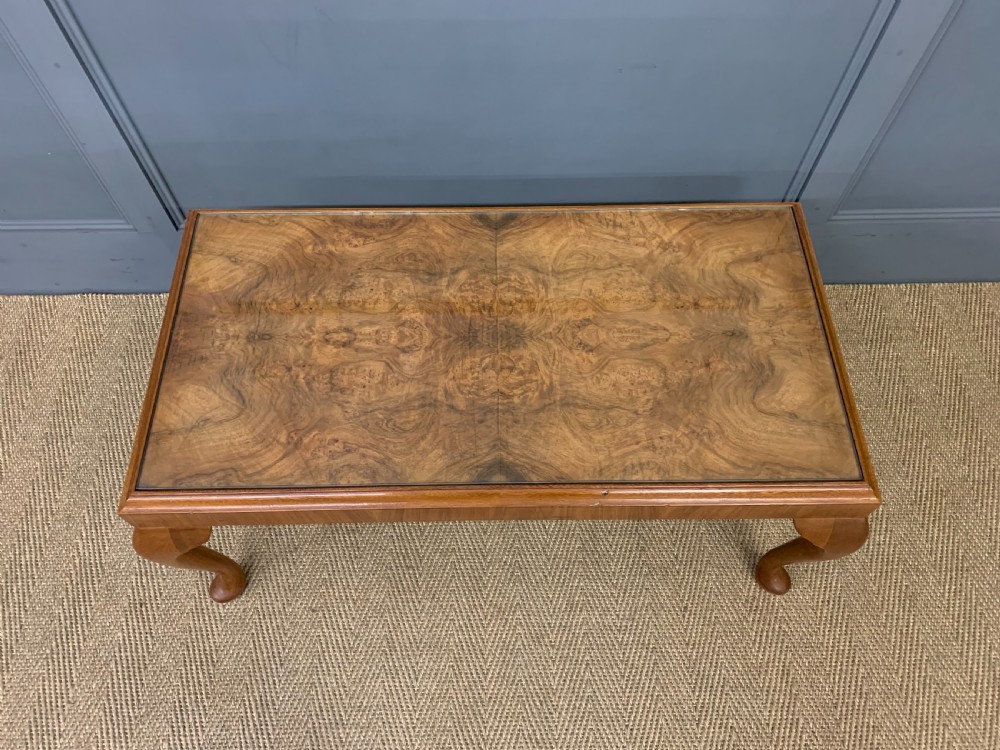 Burr Walnut Coffee Table View III