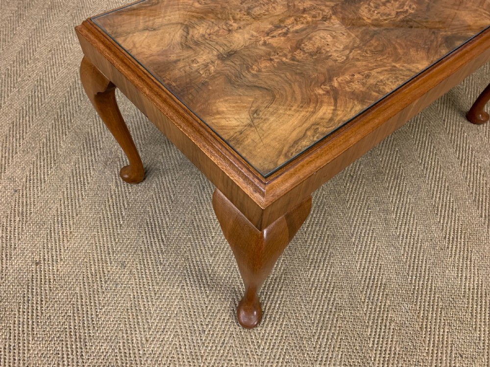 Burr Walnut Coffee Table View V