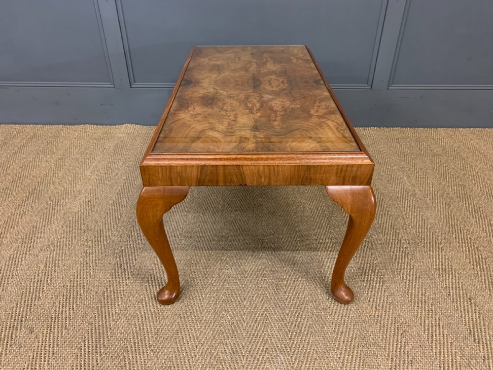 Burr Walnut Coffee Table View VI