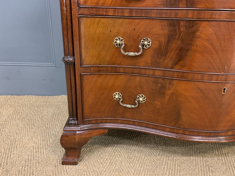 Waring and Gillow Serpentine Chest of Drawers View IX