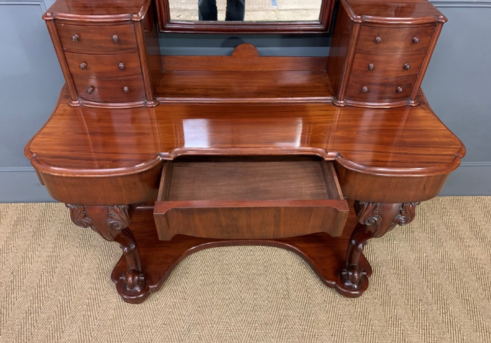 Victorian Mahogany Duchess Dressing Table View VIII