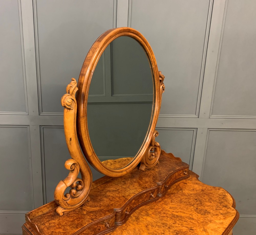 Victorian Burr Walnut Duchess Dressing Table View X