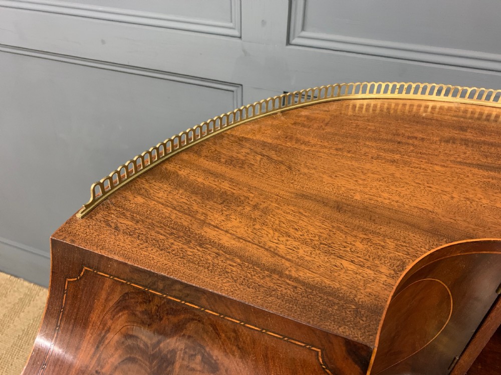 Maple and Co. Inlaid Mahogany Carlton House Desk View V