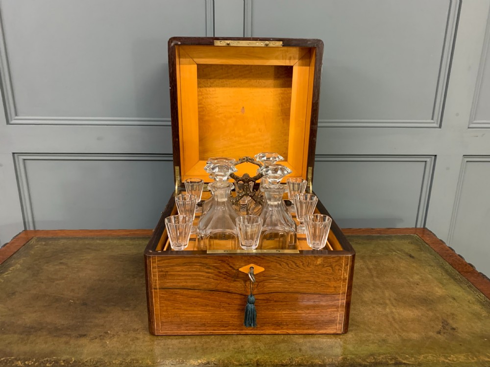Victorian Rosewood Decanter Box