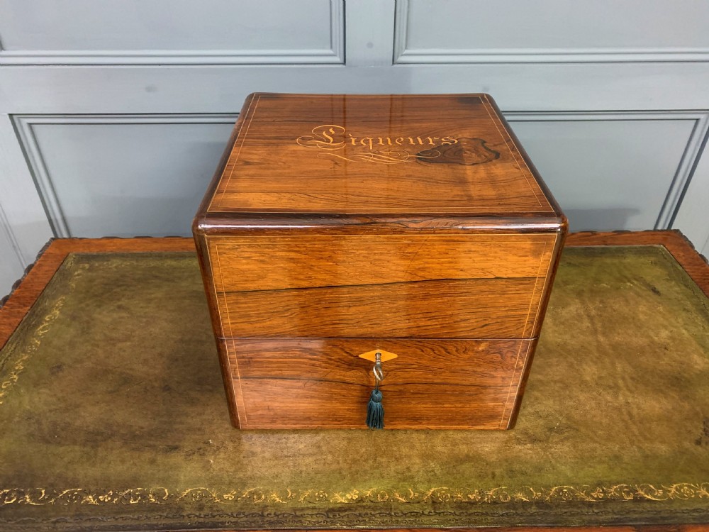 Victorian Rosewood Decanter Box View II