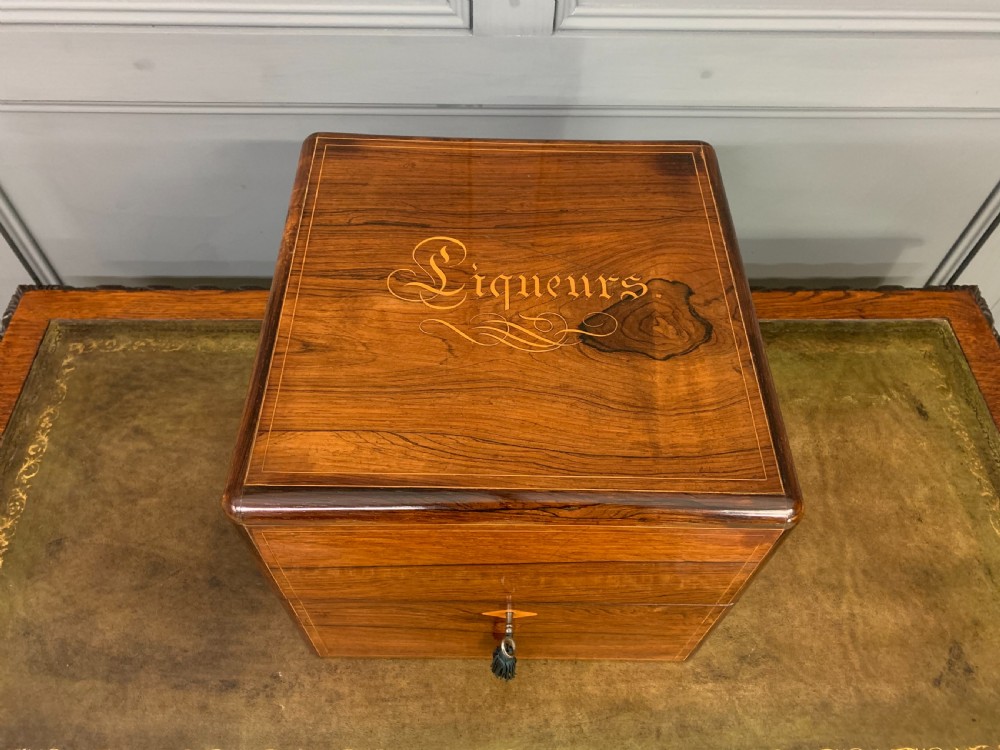 Victorian Rosewood Decanter Box View III