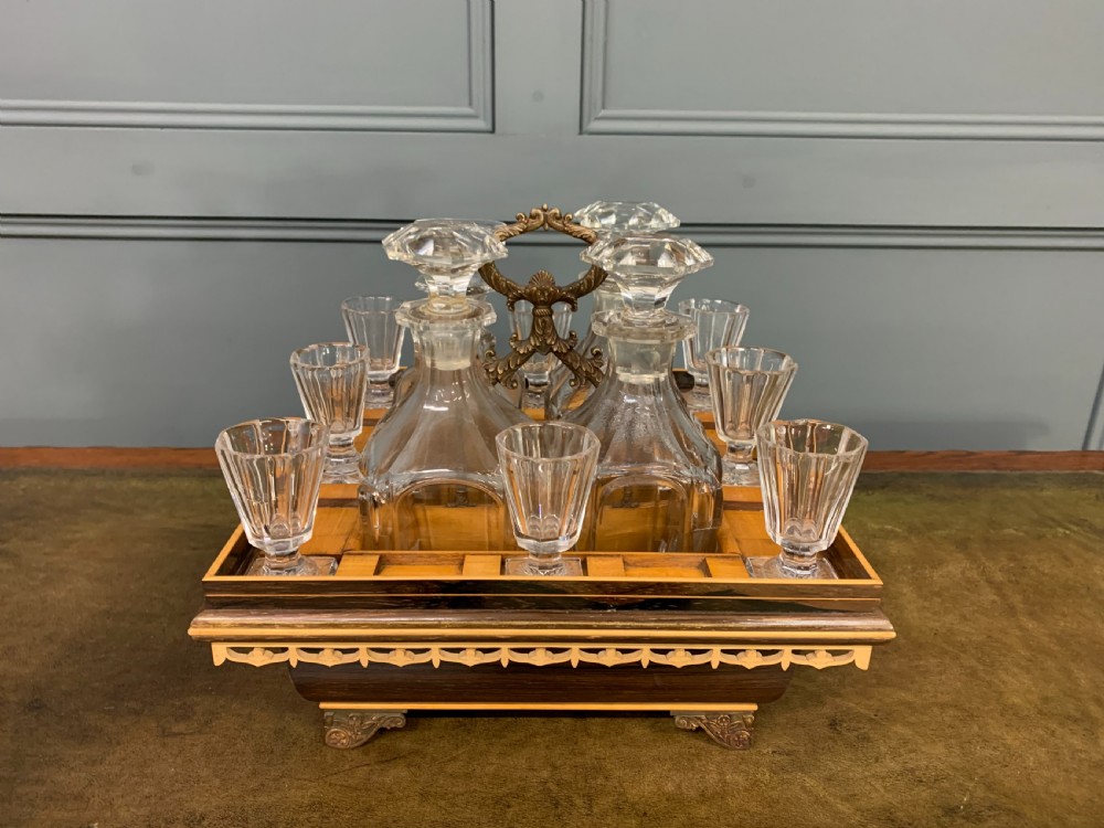 Victorian Rosewood Decanter Box View XI