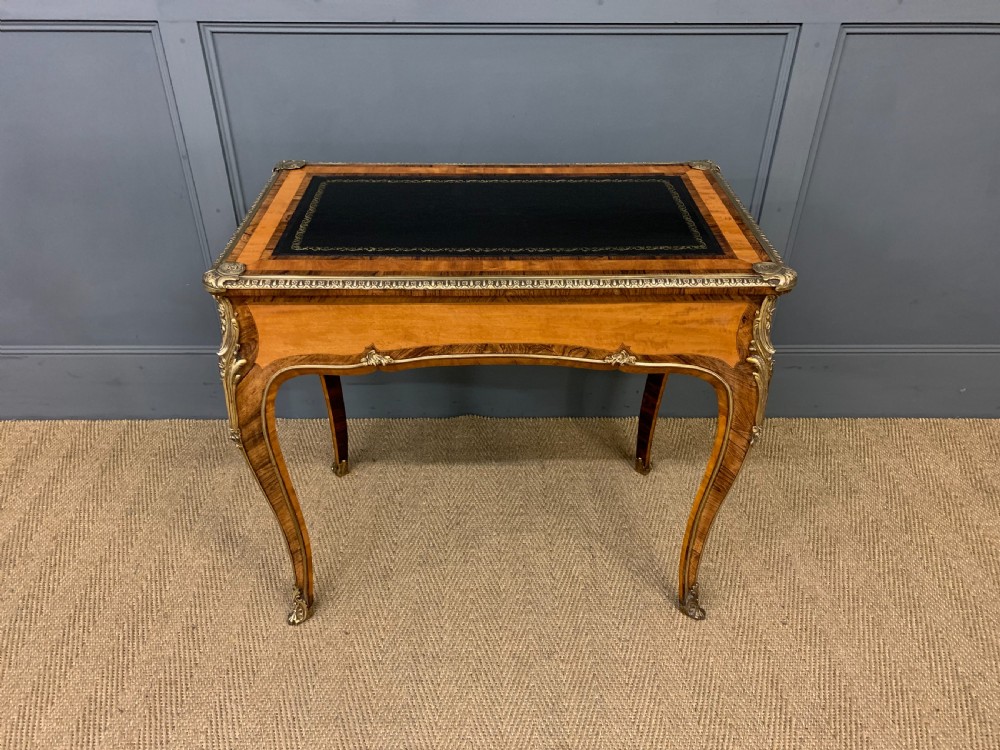 Fine Quality French Satinwood Lamp Table View II