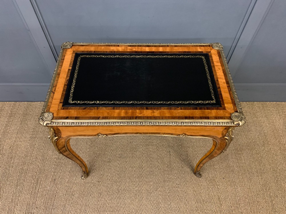 Fine Quality French Satinwood Lamp Table View III