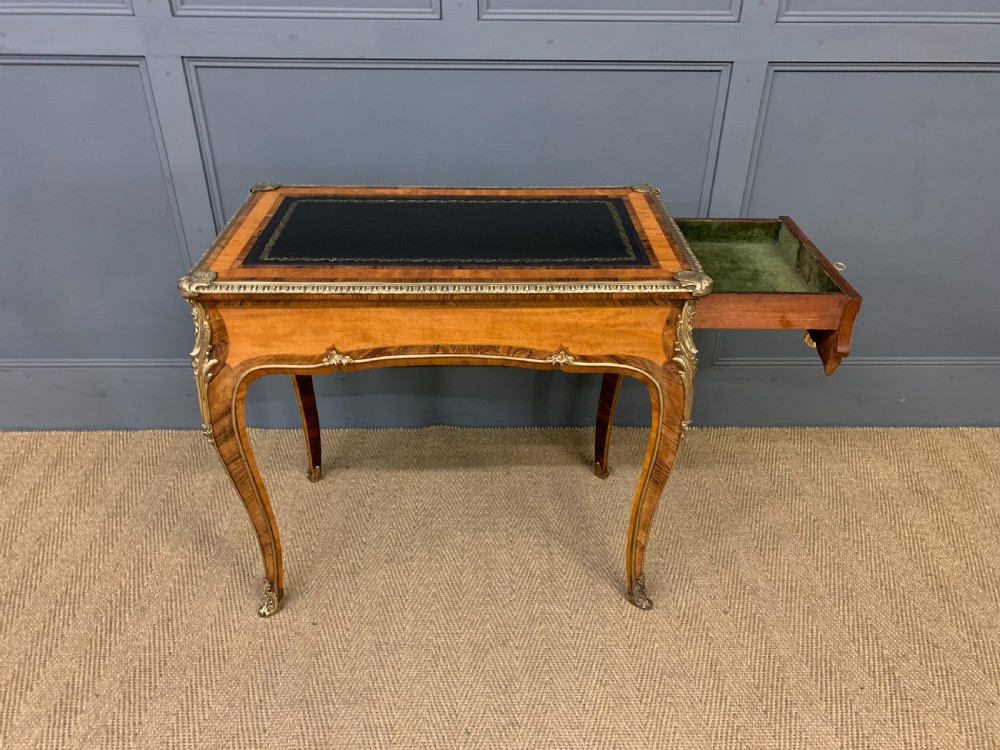 Fine Quality French Satinwood Lamp Table View VIII