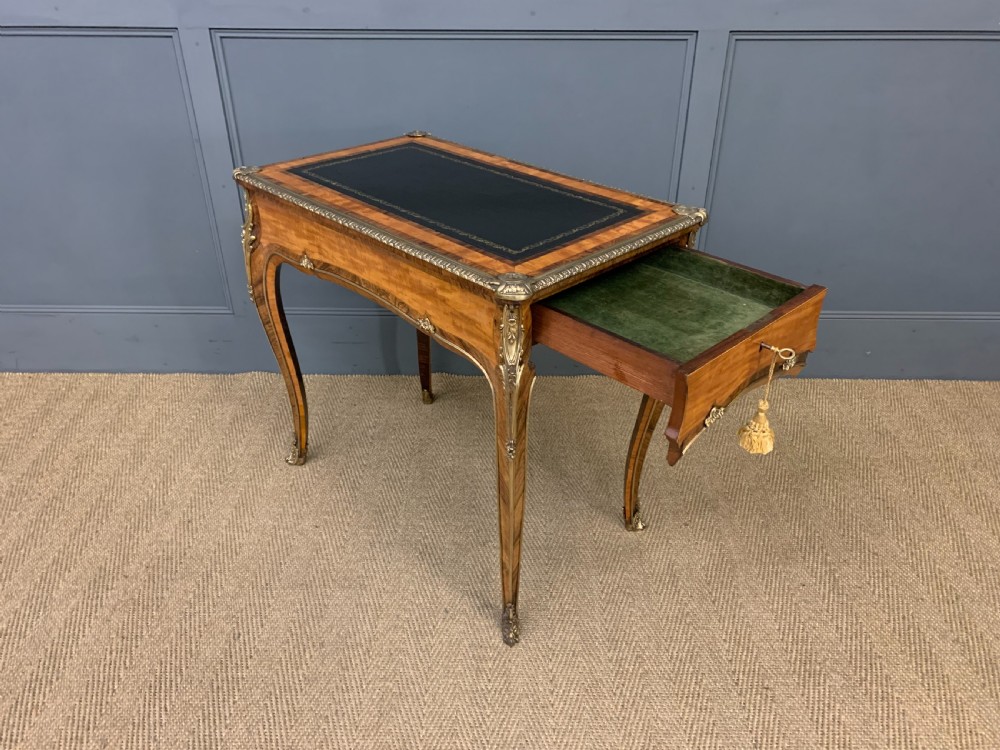 Fine Quality French Satinwood Lamp Table View X