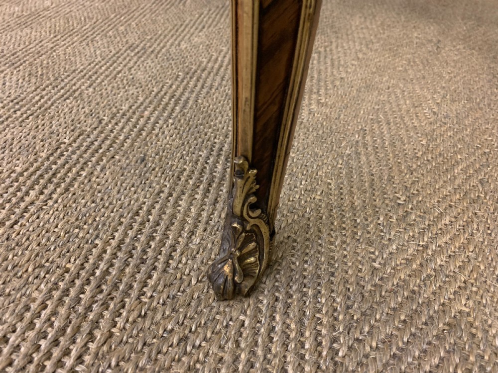 Fine Quality French Satinwood Lamp Table View XII